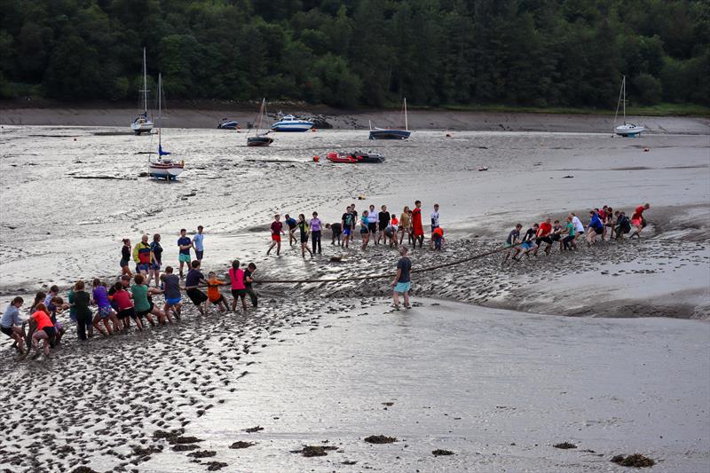 Mudlarks Tug o' War - Solway Yacht Club's Cadet Week - photo � Nicola McColm