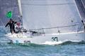 Bacardi leaving Sydney Harbour during the 2023 Rolex Sydney Hobart Yacht Race