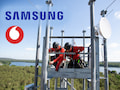 Samsung erprobt mit Vodafone in Rum�nien Open RAN im gro�en Stil.