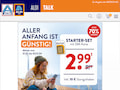 G�nstiger Einstieg bei Aldi Talk