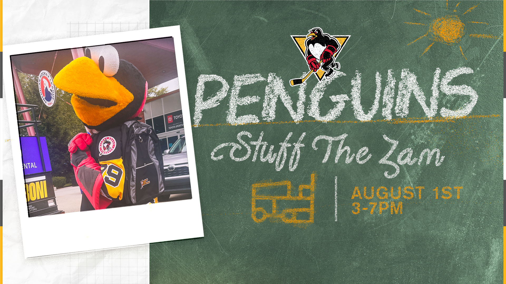 WBS Penguins Host Second Annual “Stuff the Zam” Drive Benefiting United Way